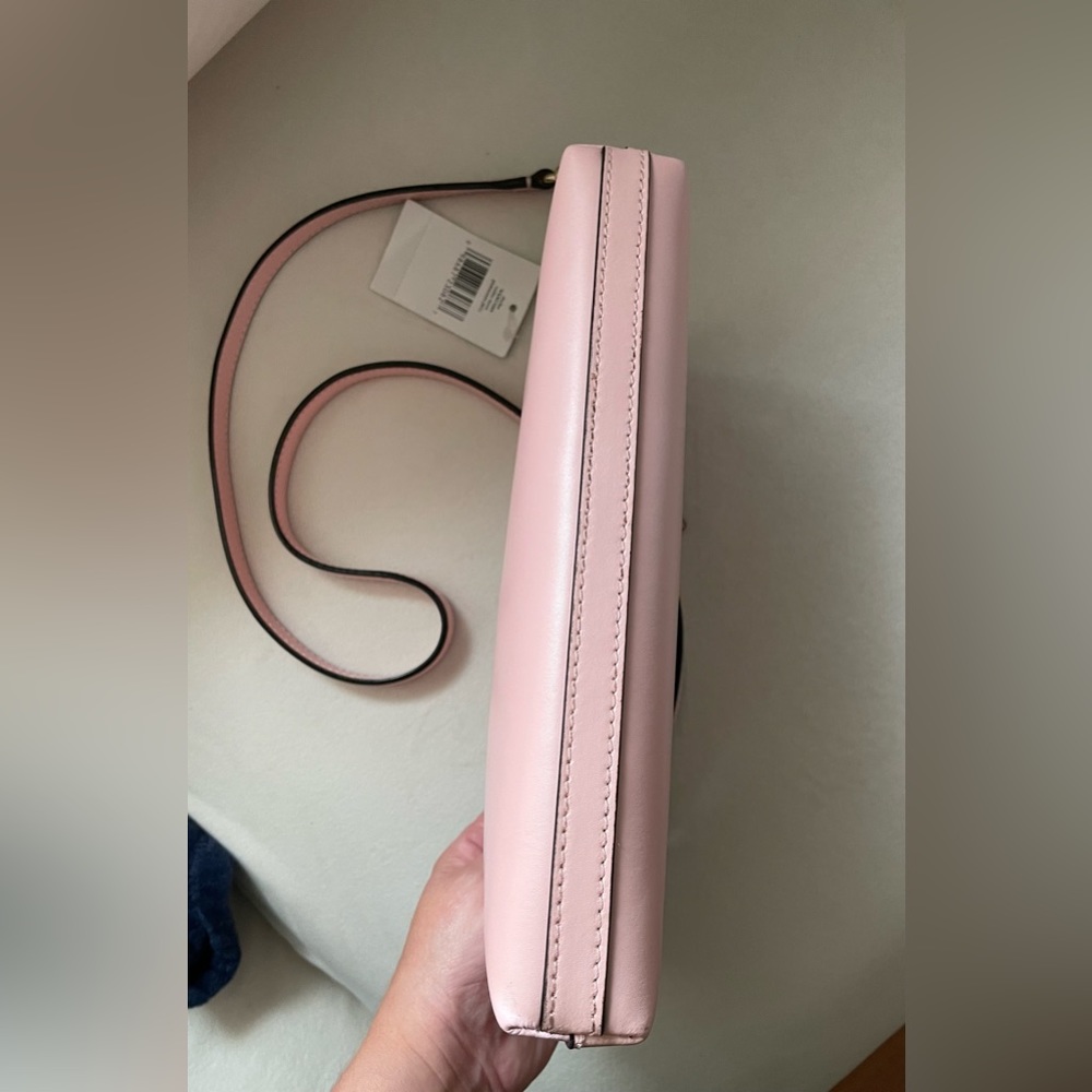 NWT Kate Spade Crossbody Zipper Purse Bag Pink - Picture 11 of 17